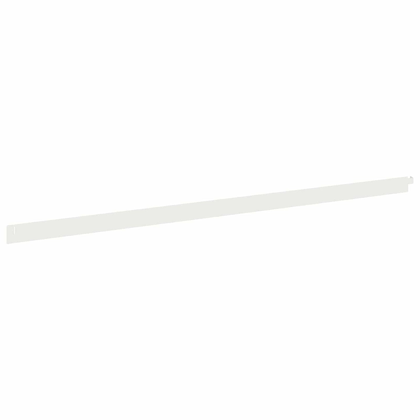 Gazonrand 50 pcs 102 x 4 x 4 cm Staal Wit