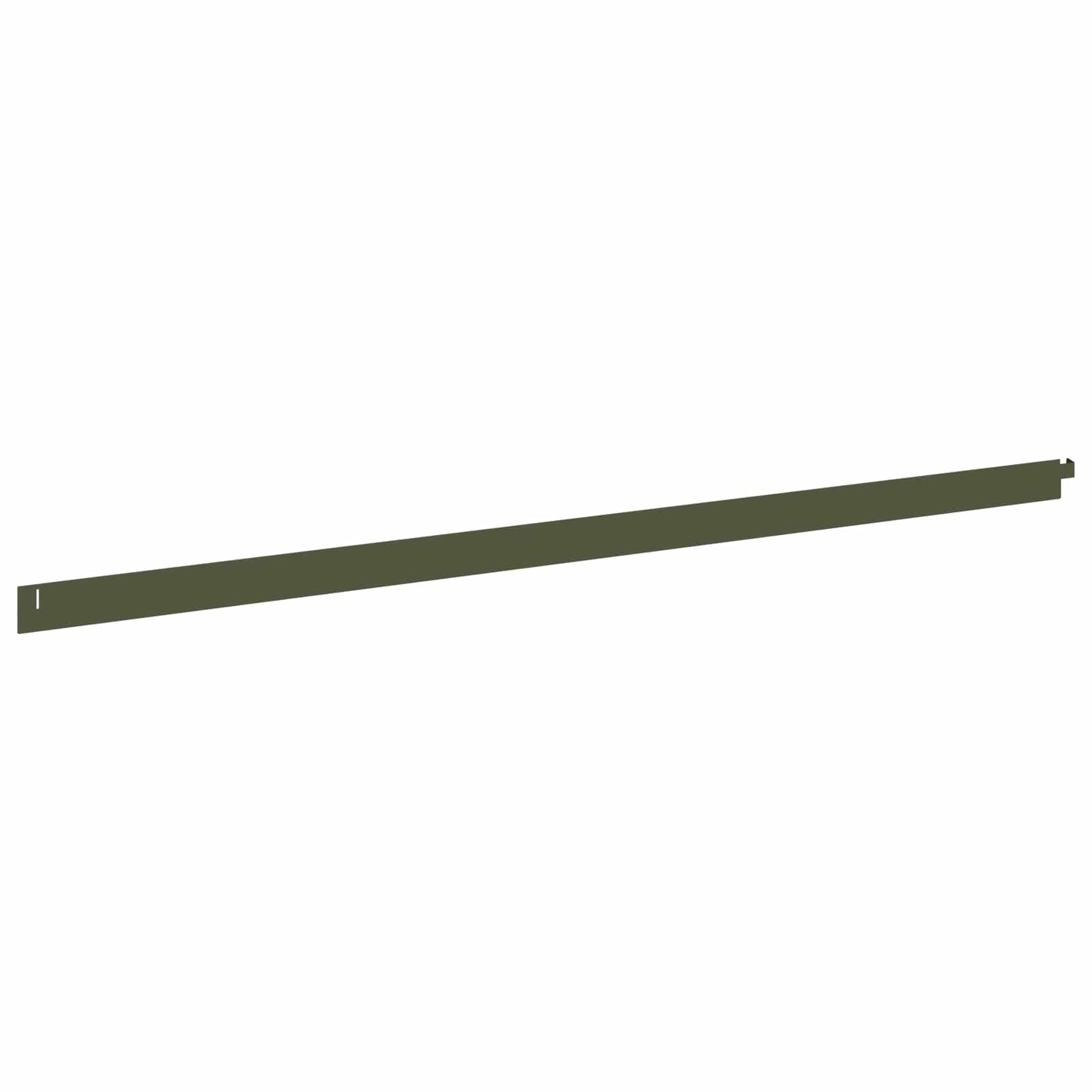 Gazonrand 10 st 102 x 4 x 4 cm Staal Olijfgroen
