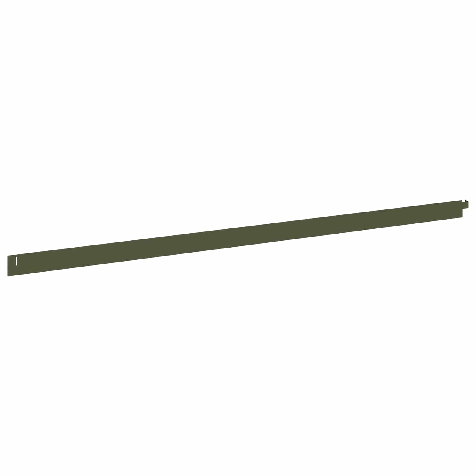 Gazonrand 30 st 102 x 4 x 4 cm Staal Olijfgroen