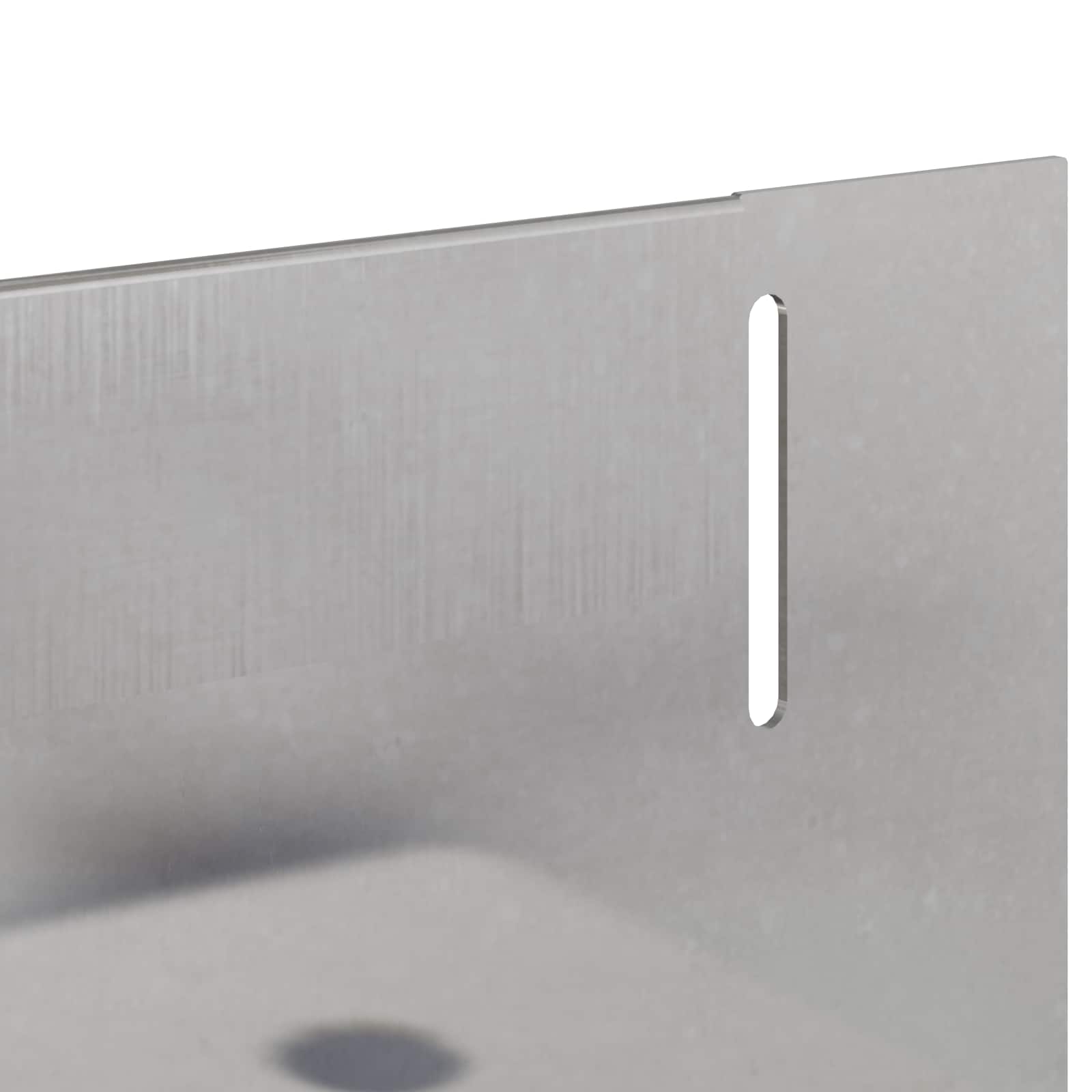 Gazonrand 20 pcs 102 x 4 x 4 cm Staal Zilverkleurig