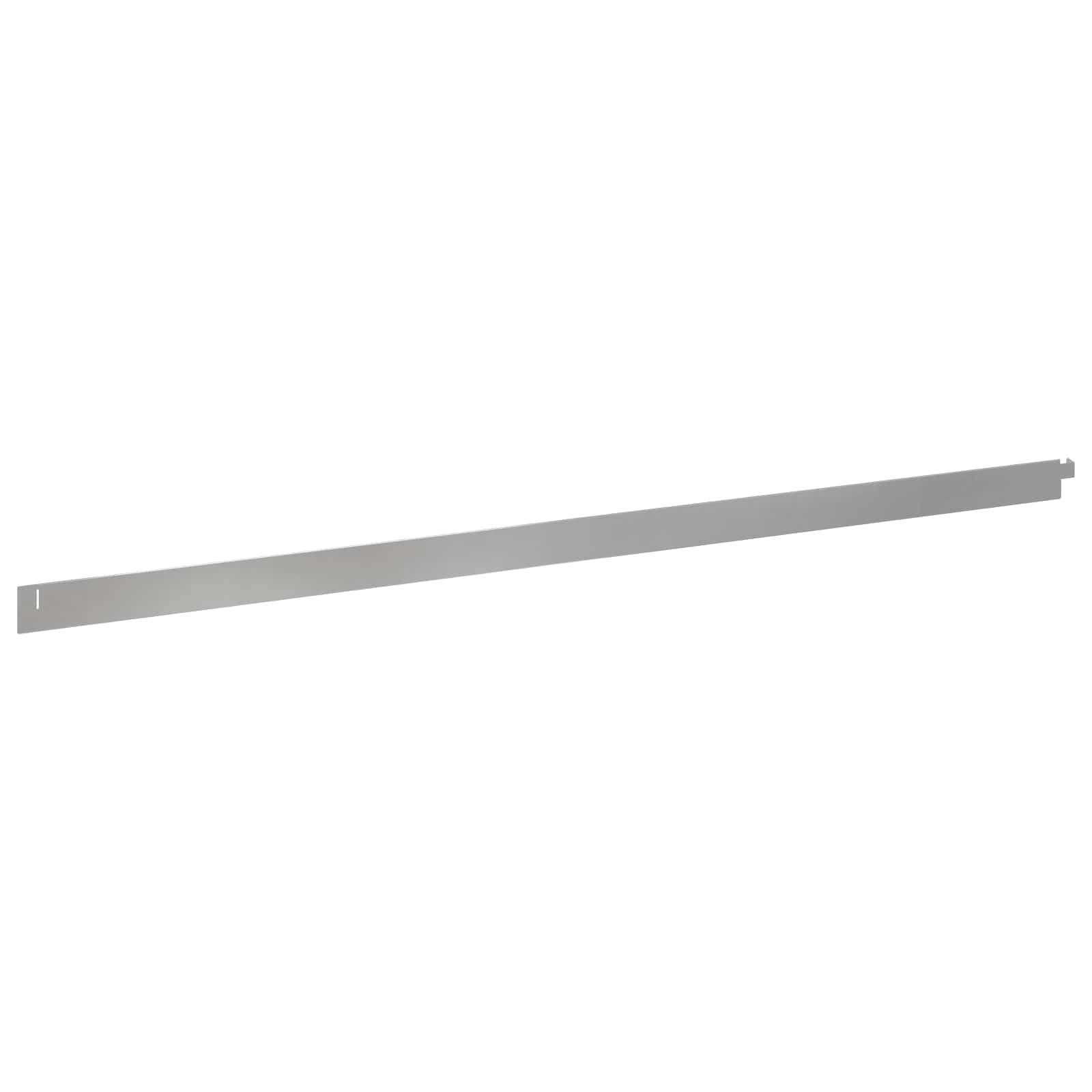 Gazonrand 30 pcs 102 x 4 x 4 cm Staal Zilverkleurig