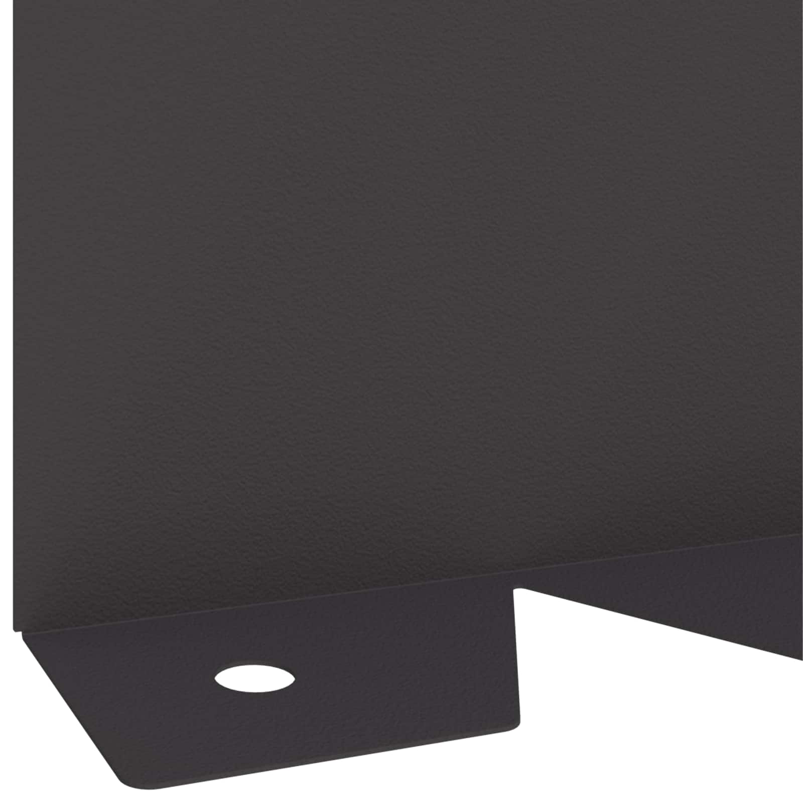 Gazonrand 30 st 102 x 10 x 4 cm Staal Zwart