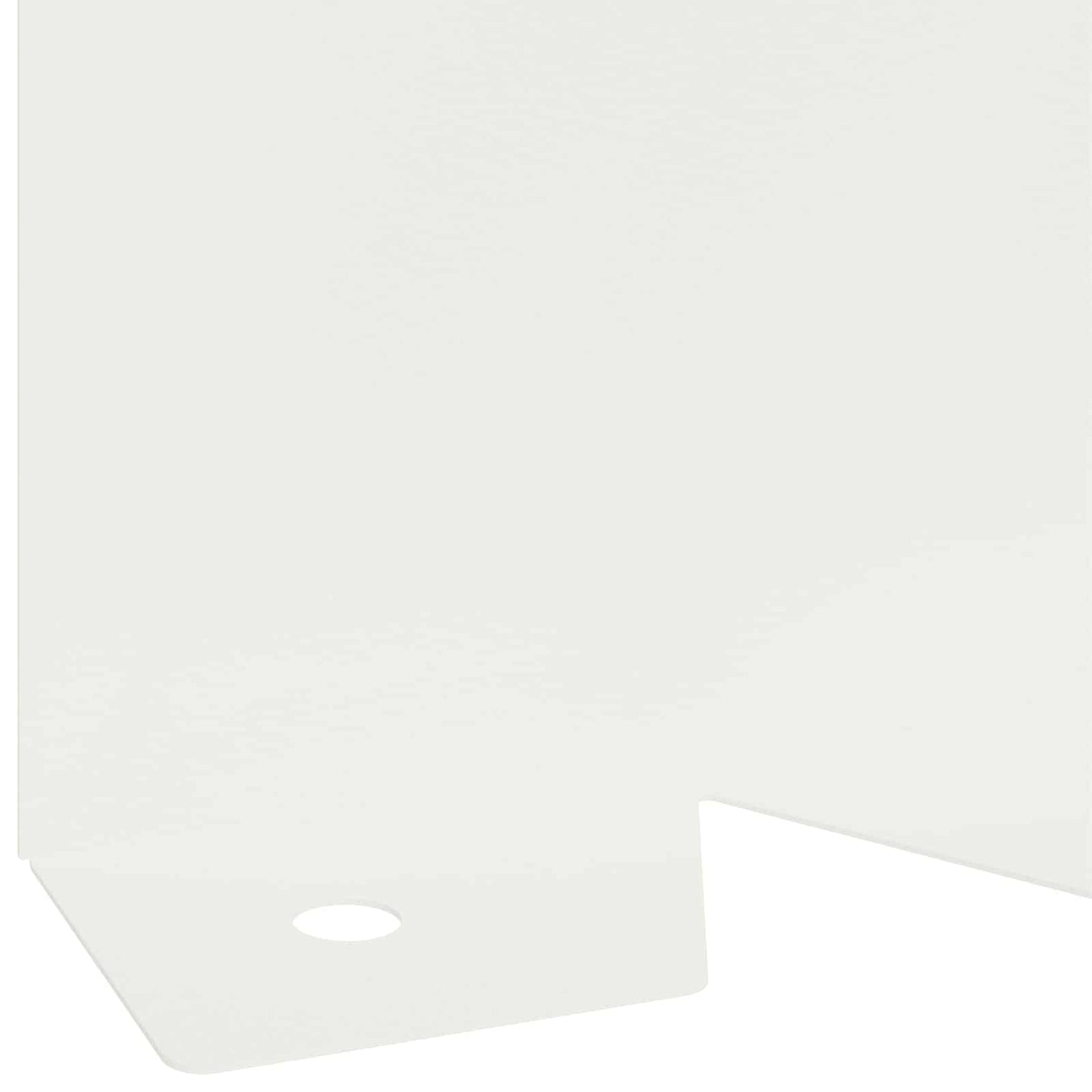 Gazonrand 10 pcs 102 x 10 x 4 cm Staal Wit