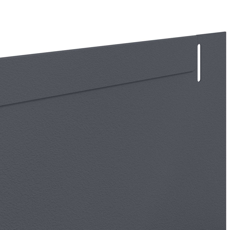 Gazonrand 20 st 102 x 10 x 4 cm Staal Antracietkleurig