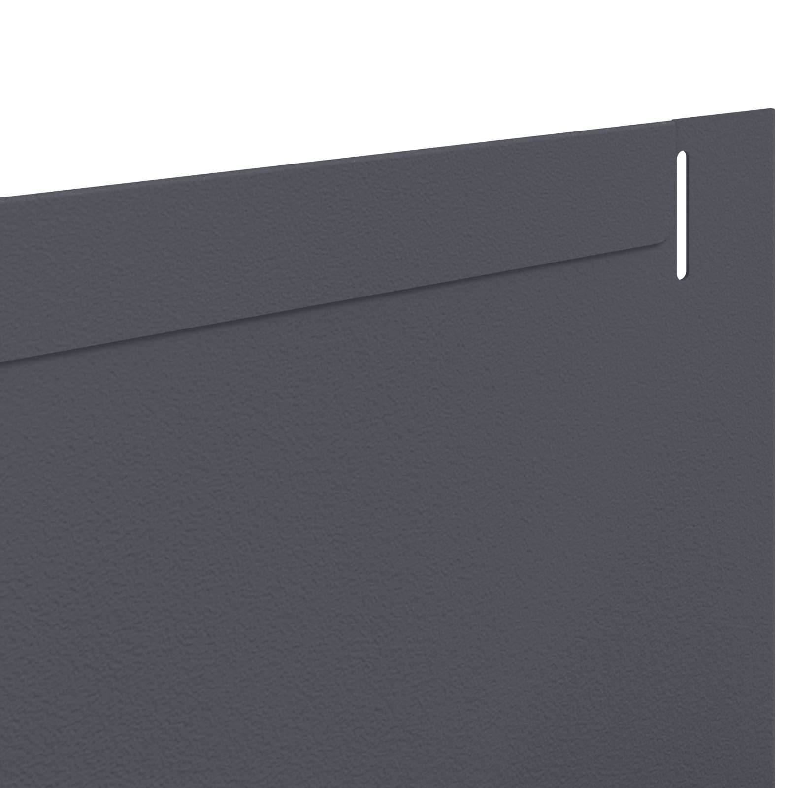 Gazonrand 30 st 102 x 10 x 4 cm Staal Antracietkleurig