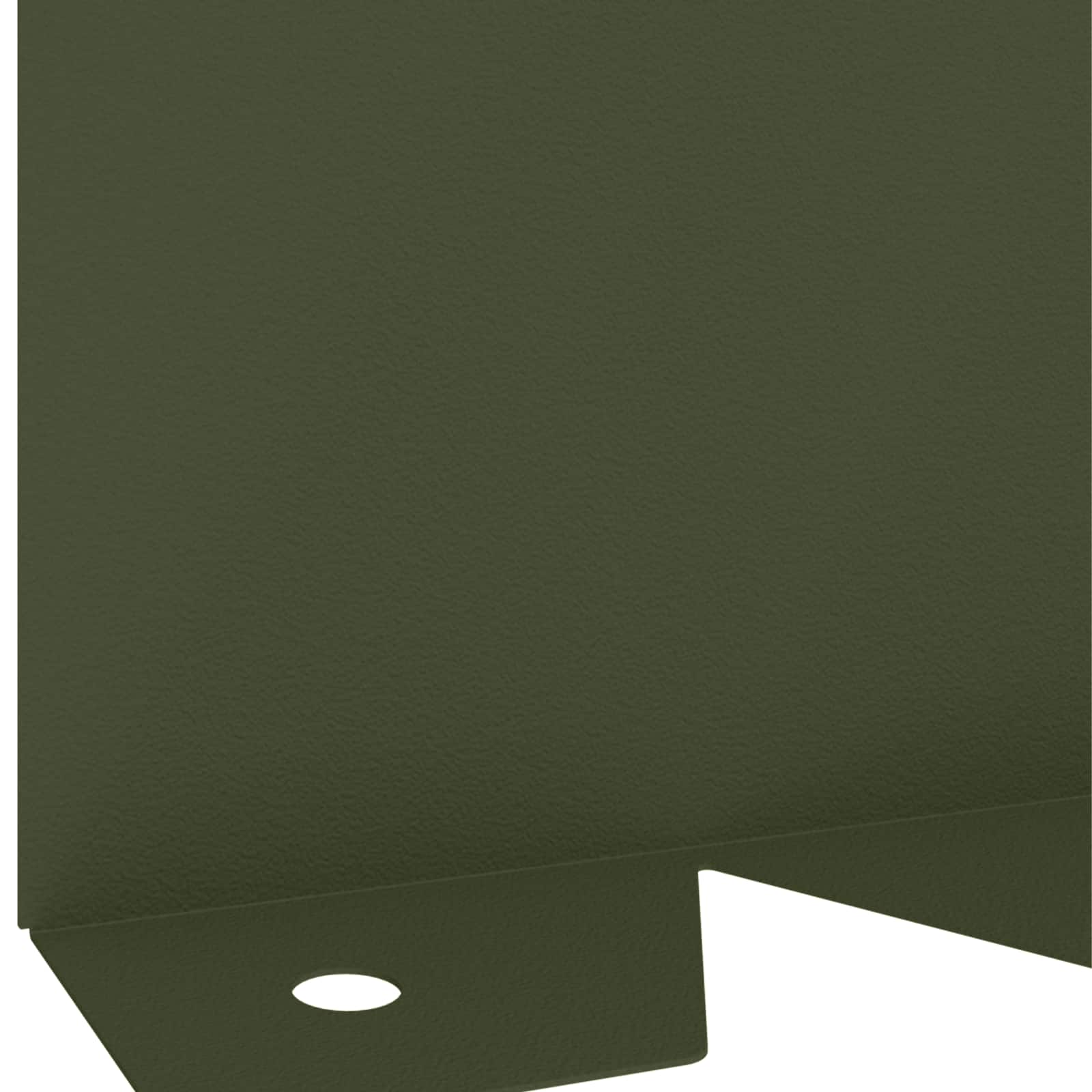 Gazonrand 30 st 102 x 10 x 4 cm Staal Olijfgroen