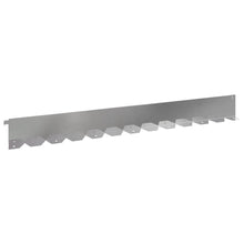 Gazonrand 30 pcs 102 x 10 x 4 cm Staal Zilverkleurig