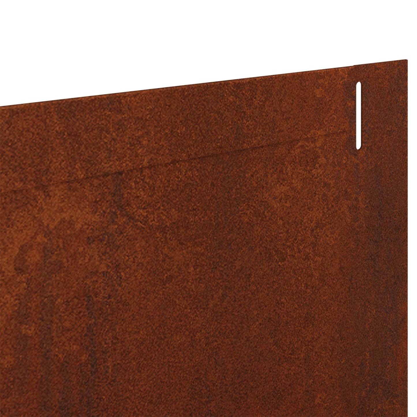 Gazonrand 20 pcs 102 x 10 x 4 cm Staal Roestig