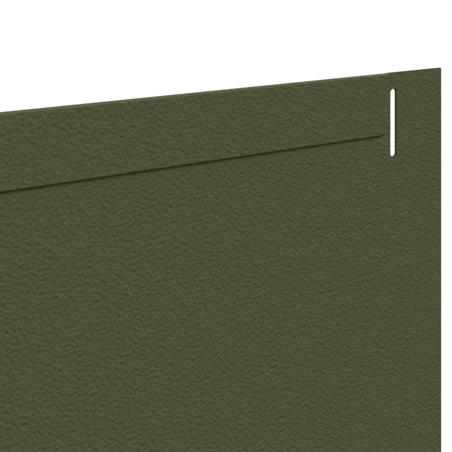 Gazonrand 10 pcs 102 x 15 x 4 cm Staal Olijfgroen