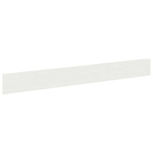 Gazonrand 20 pcs 100 x 12 cm Staal Wit