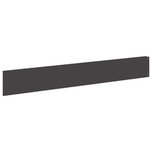 Gazonrand 30 st 100 x 15 cm Staal Zwart