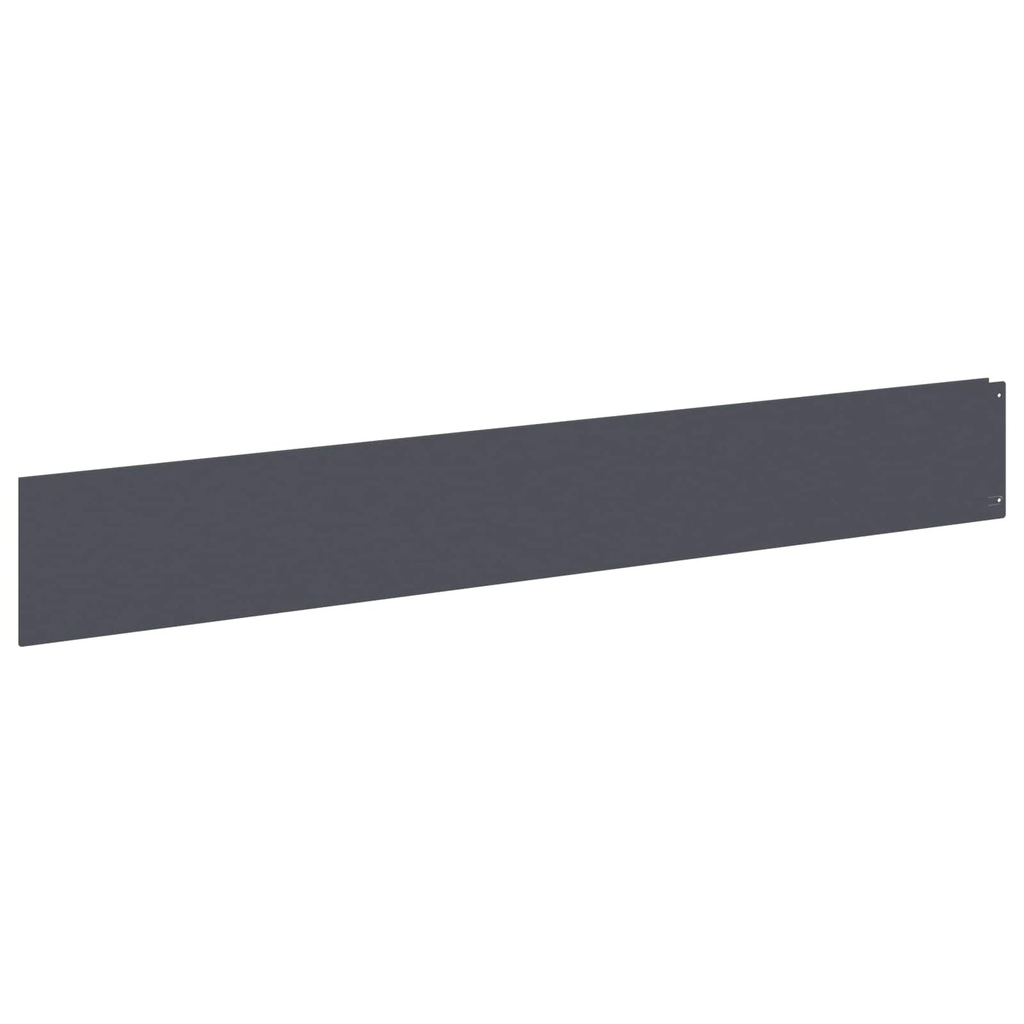 Gazonrand 30 st 100 x 15 cm Staal Antraciet