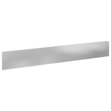 Gazonrand 10 pcs 100 x 15 cm Staal Zilverkleurig