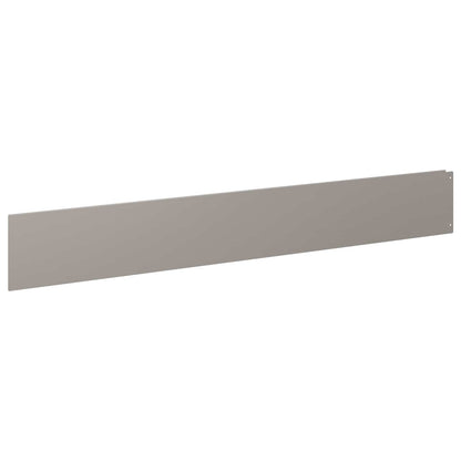 Gazonrand 30 pcs 100 x 15 cm Staal Roestig