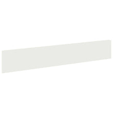 Gazonrand 10 st 100 x 18 cm Staal Wit