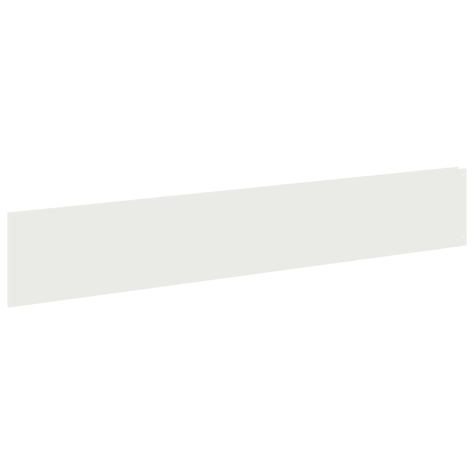 Gazonrand 20 st 100 x 18 cm Staal Wit