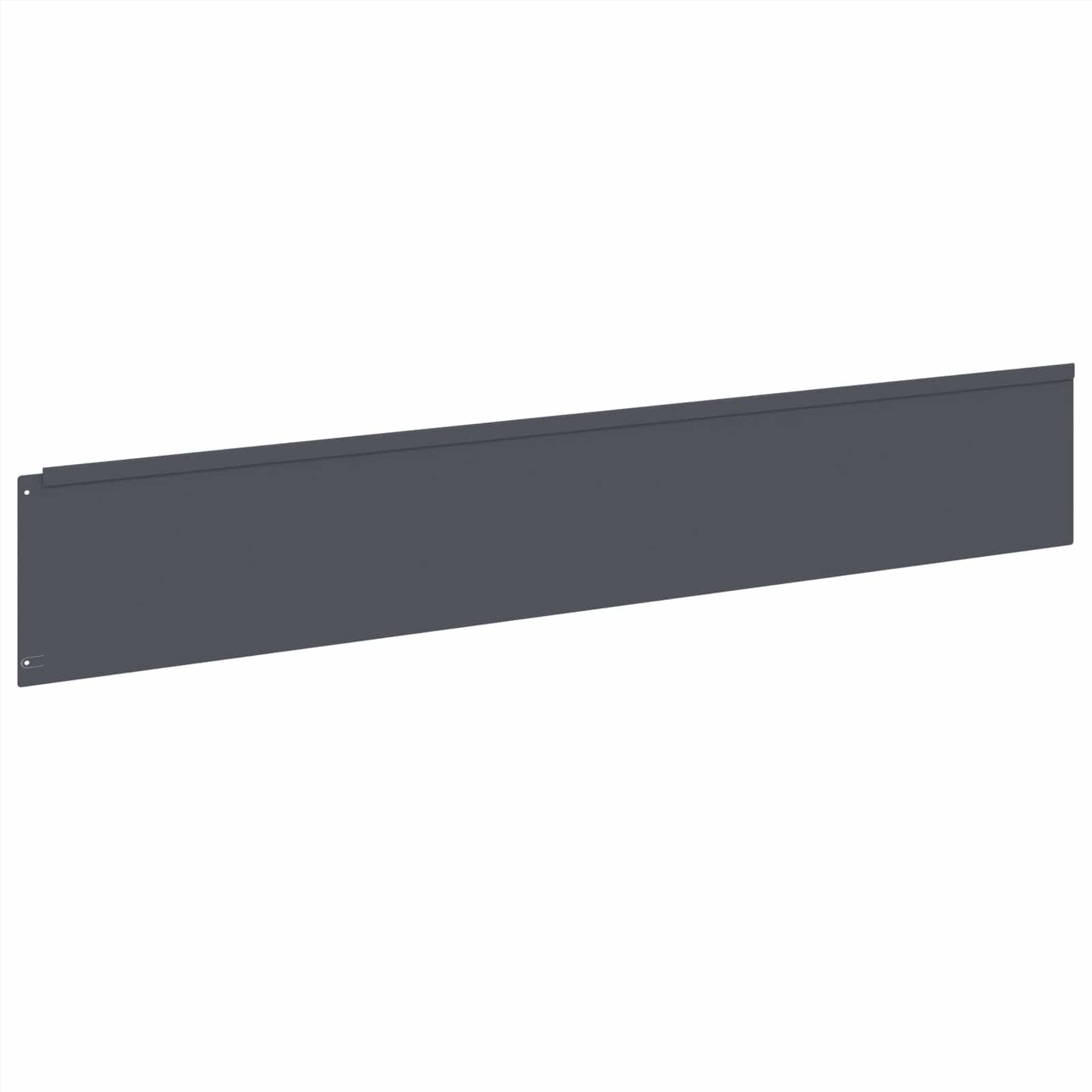 Gazonrand 20 st 100 x 18 cm Staal Antracietkleurig
