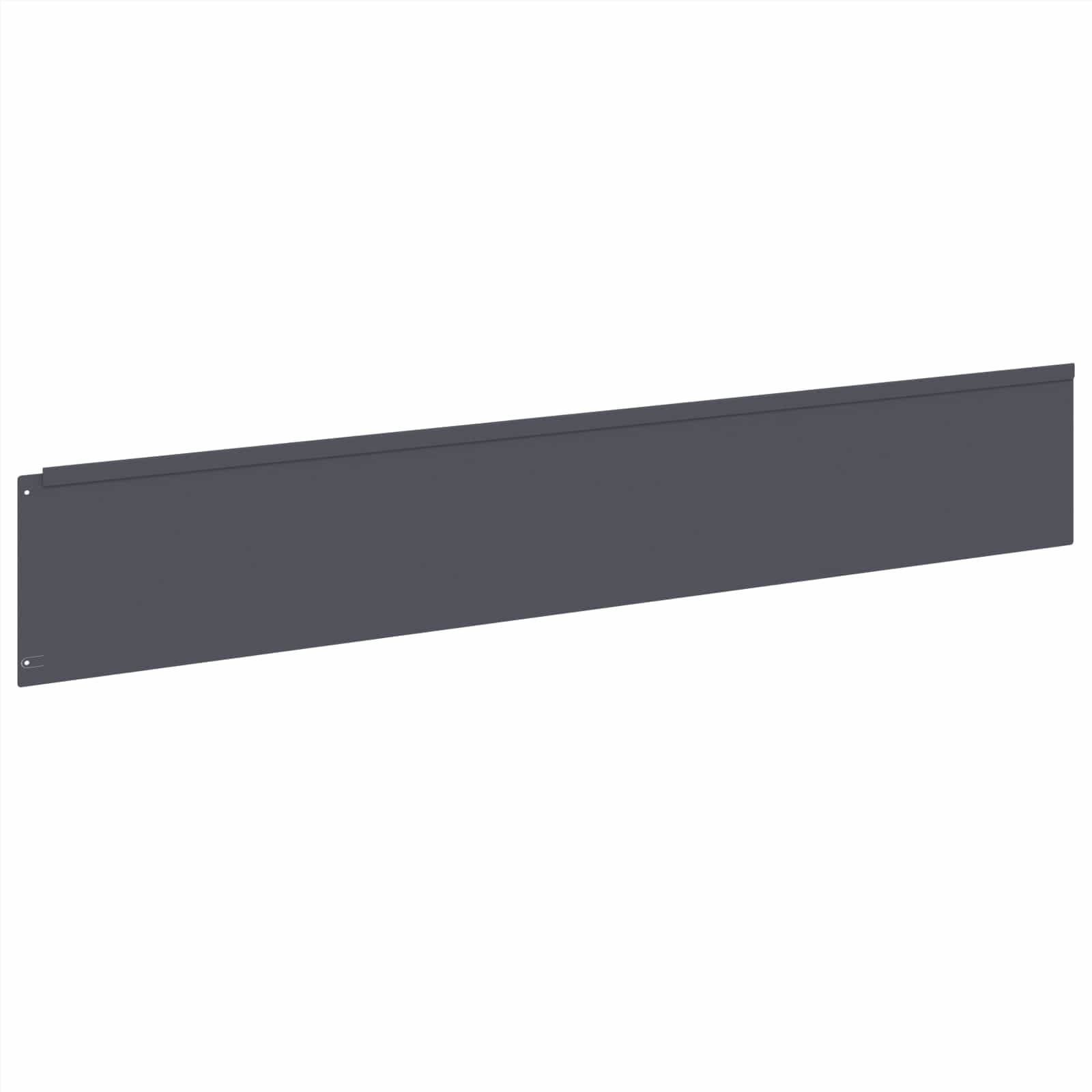 Gazonrand 20 st 100 x 18 cm Staal Antracietkleurig