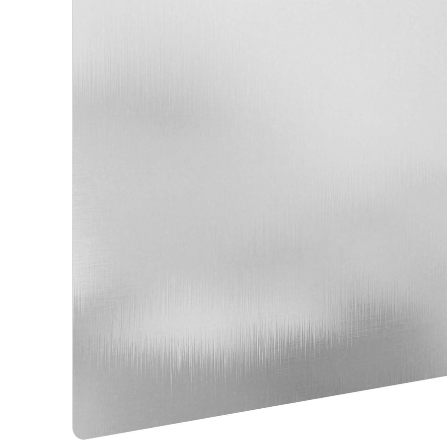 Gazonrand 10 pcs 100 x 18 cm Staal Zilverkleurig