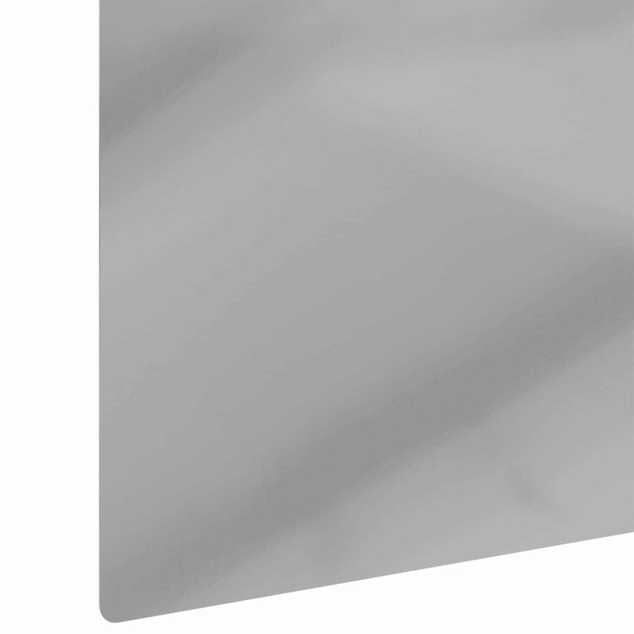 Gazonrand 10 pcs 100 x 18 cm Staal Zilverkleurig