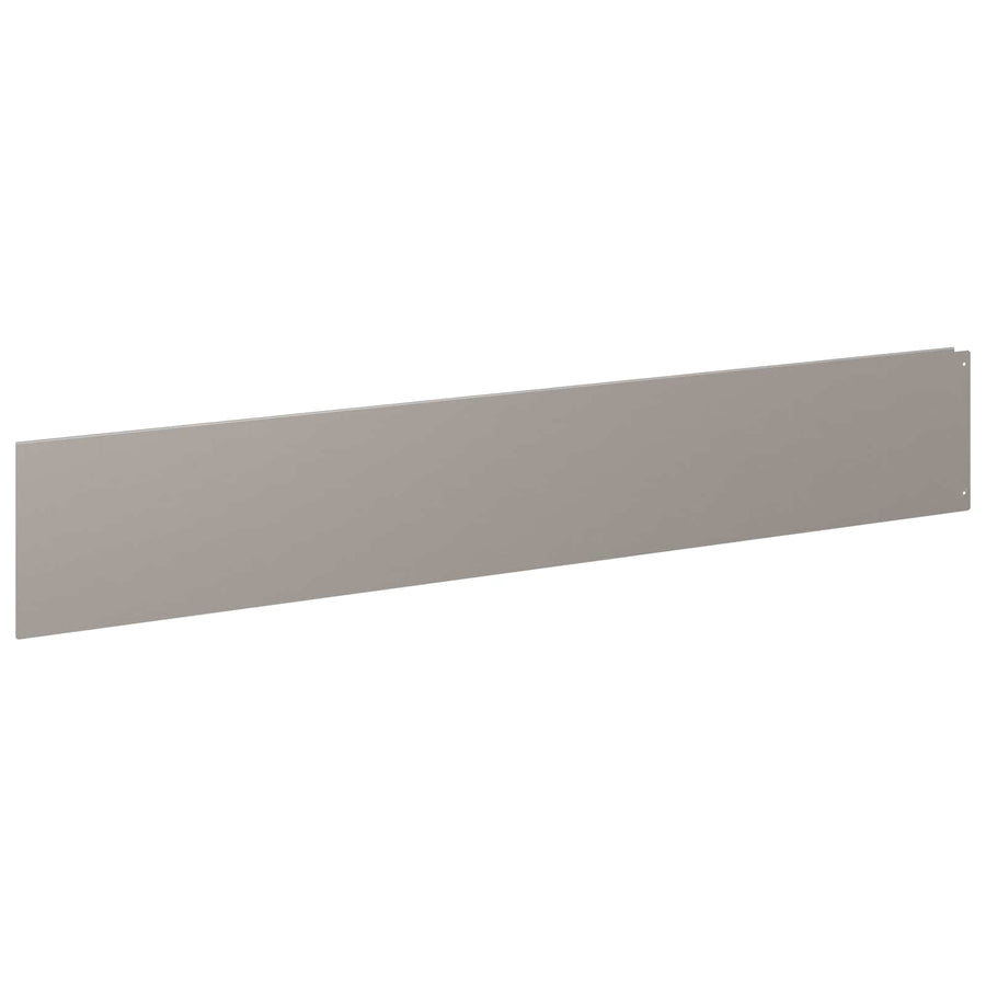Gazonrand 10 pcs 100 x 18 cm Staal Roestig