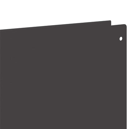 Gazonrand 10 st 100 x 22 cm Staal Zwart