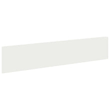 Gazonrand 10 st 100 x 22 cm Staal Wit
