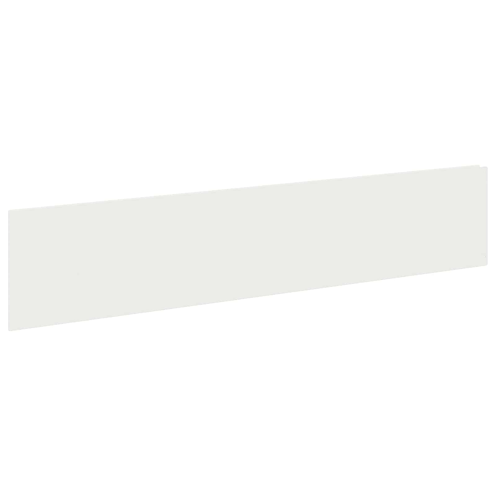 Gazonrand 20 st 100 x 22 cm Staal Wit