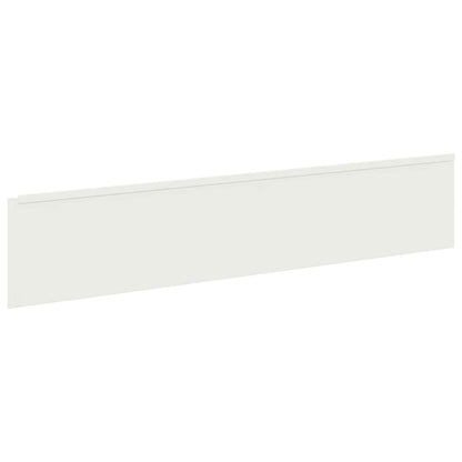 Gazonrand 20 st 100 x 22 cm Staal Wit
