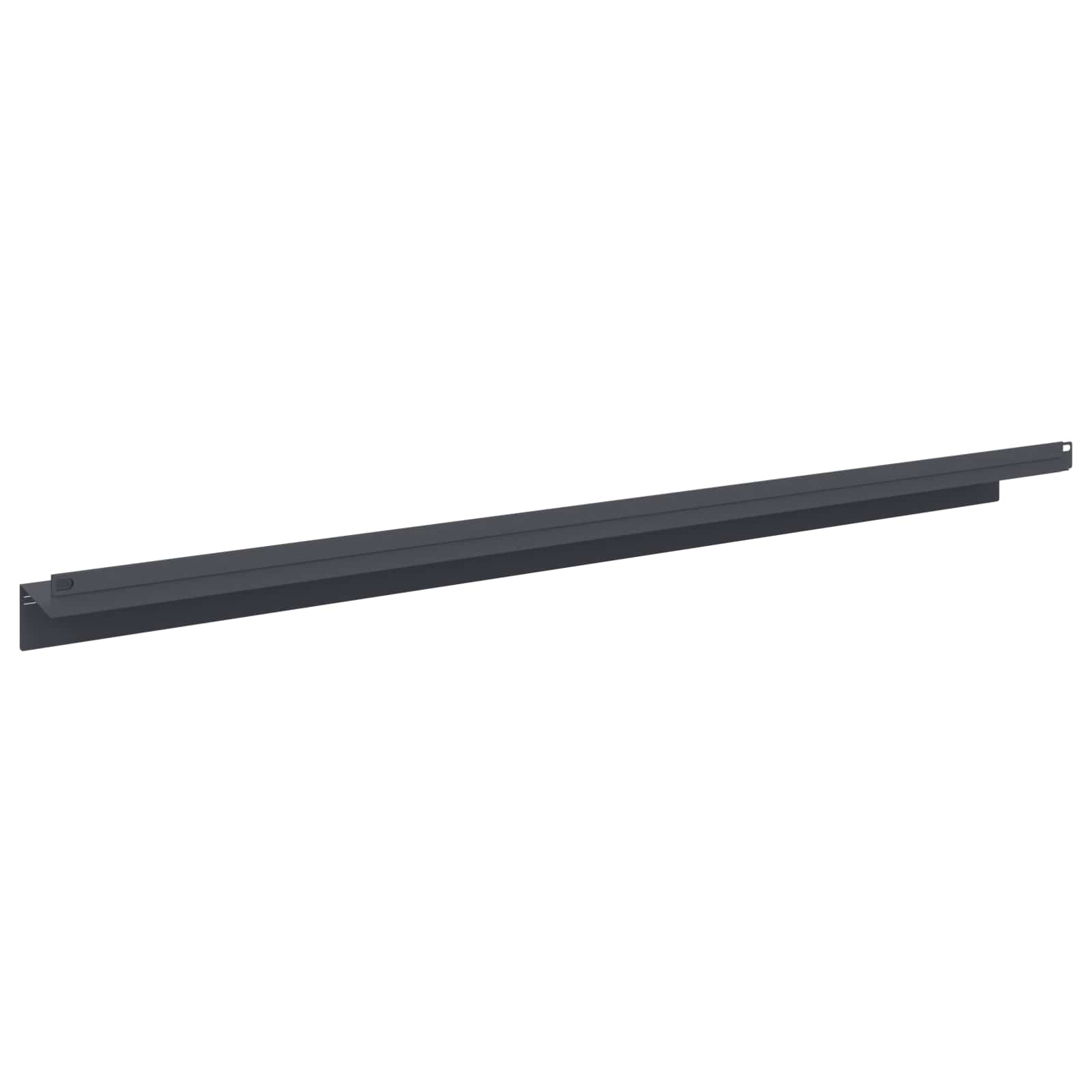 Gazonrand 30 st 100 x 10 x 8 cm Staal Antracietkleurig