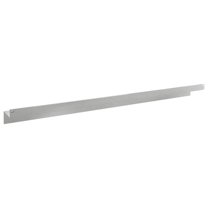 Gazonrand 10 pcs 100 x 10 x 8 cm Staal Zilverkleurig