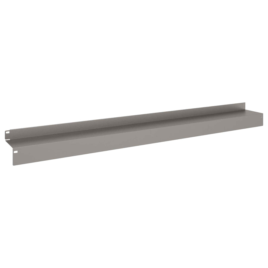 Gazonrand 20 pcs 100 x 10 x 8 cm Staal Roestig