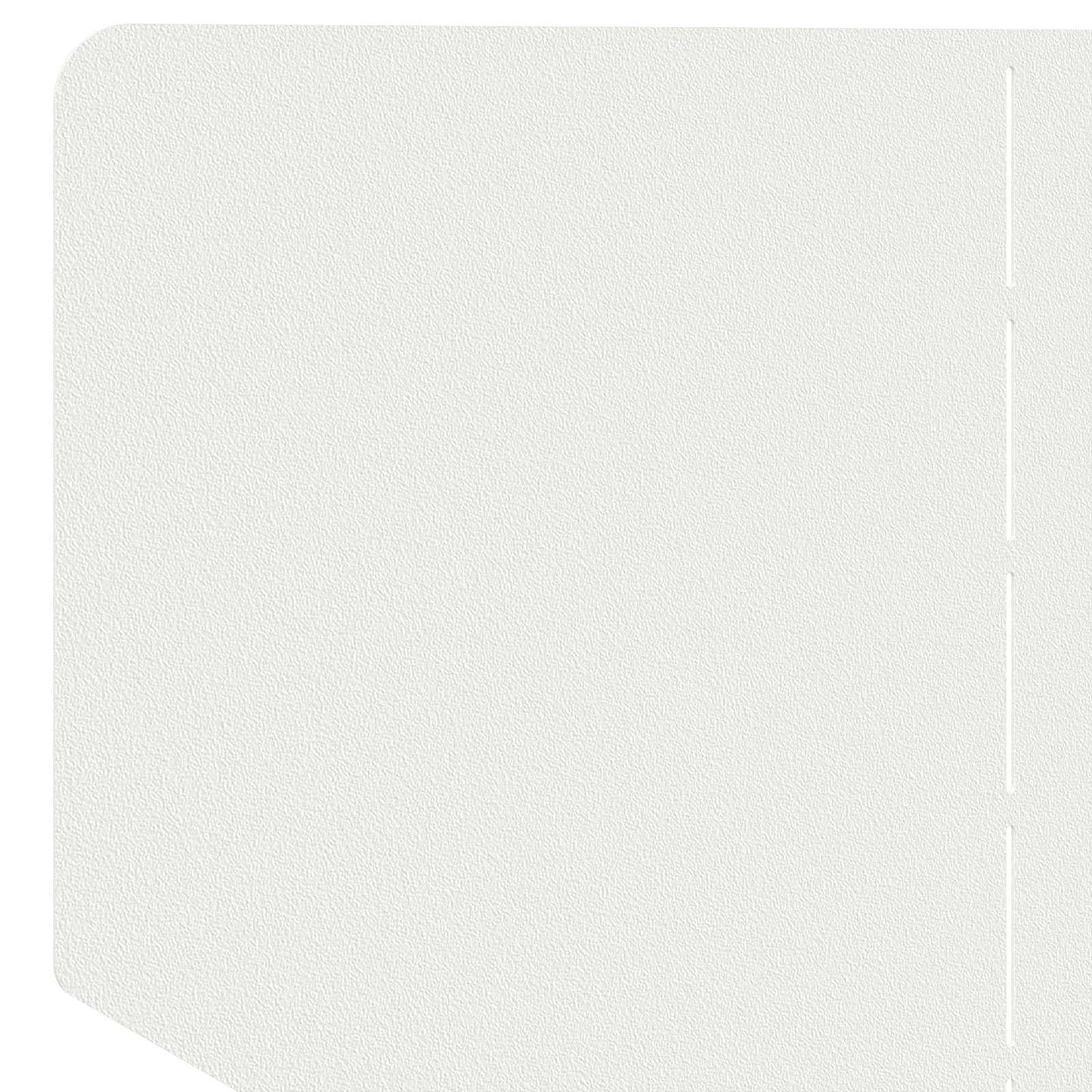 Gazonrand 100 x 45 cm Staal Wit