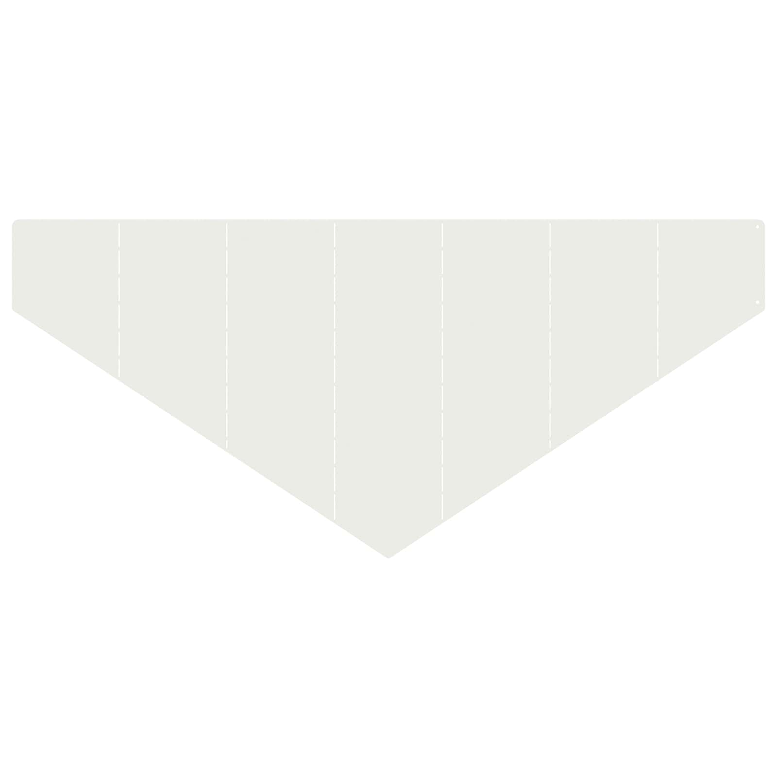 Gazonrand 4 st 100 x 45 cm Staal Wit
