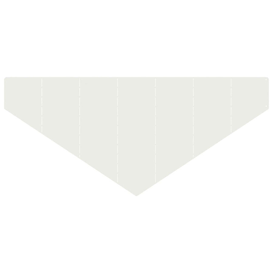 Gazonrand 4 st 100 x 45 cm Staal Wit
