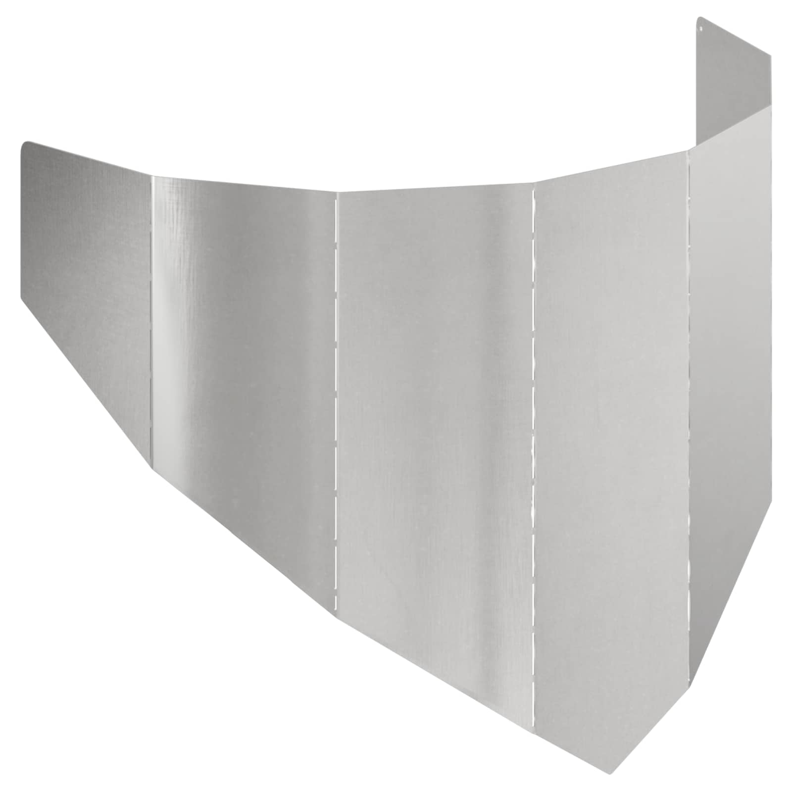 Gazonrand 100 x 45 cm Staal Zilverkleurig