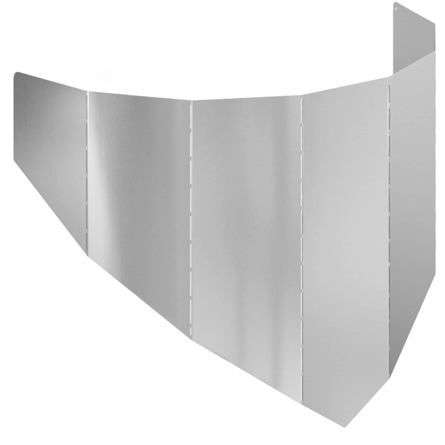 Gazonrand 100 x 45 cm Staal Zilverkleurig