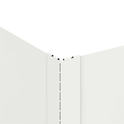 Gazonrand 60 x 60 x 35 cm Staal Wit