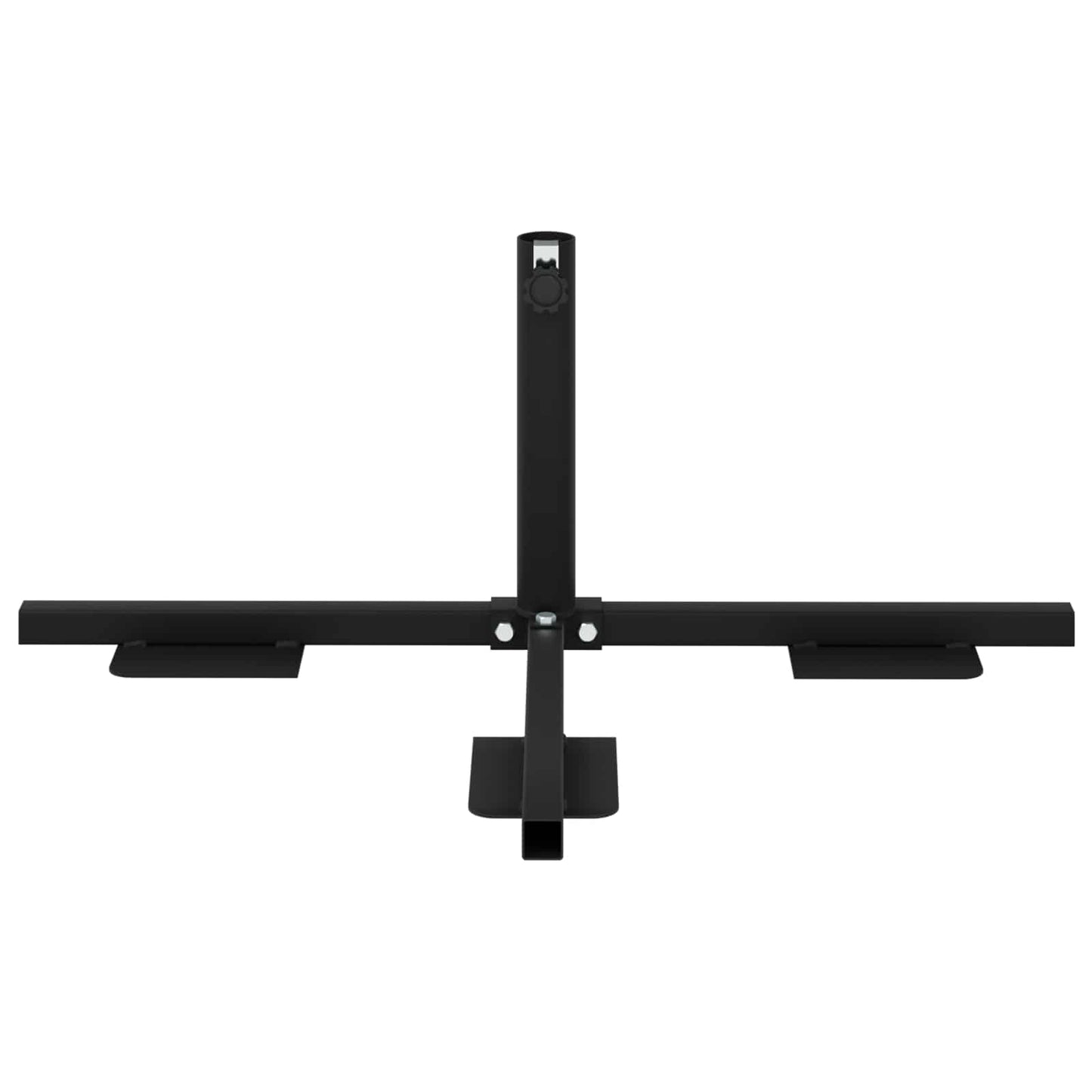 Half Parasol Basis Frame Zwart Staal for 32-38 mm Pole