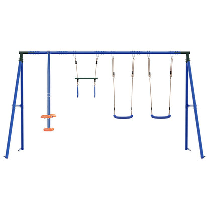 Buiten Schommelset Meerkleurig 330 x 185 x 185 cm Staal en PE