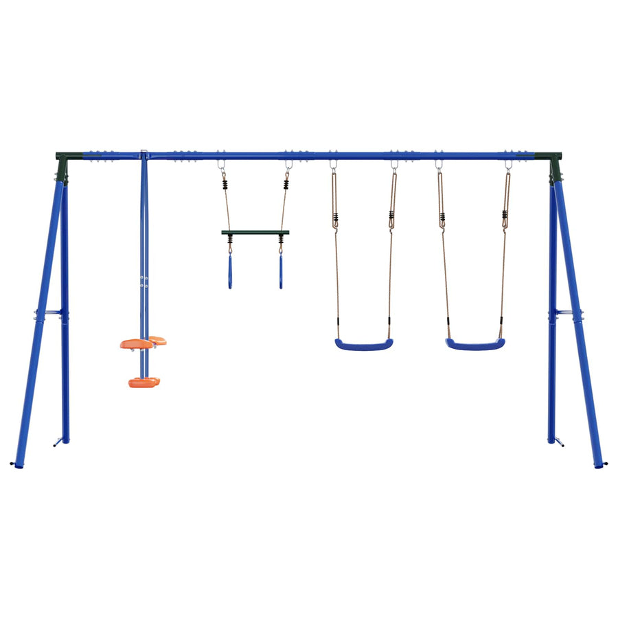 Buiten Schommelset Meerkleurig 330 x 185 x 185 cm Staal en PE