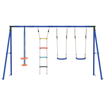 Buiten Schommelset Meerkleurig 330 x 185 x 185 cm Staal en PE