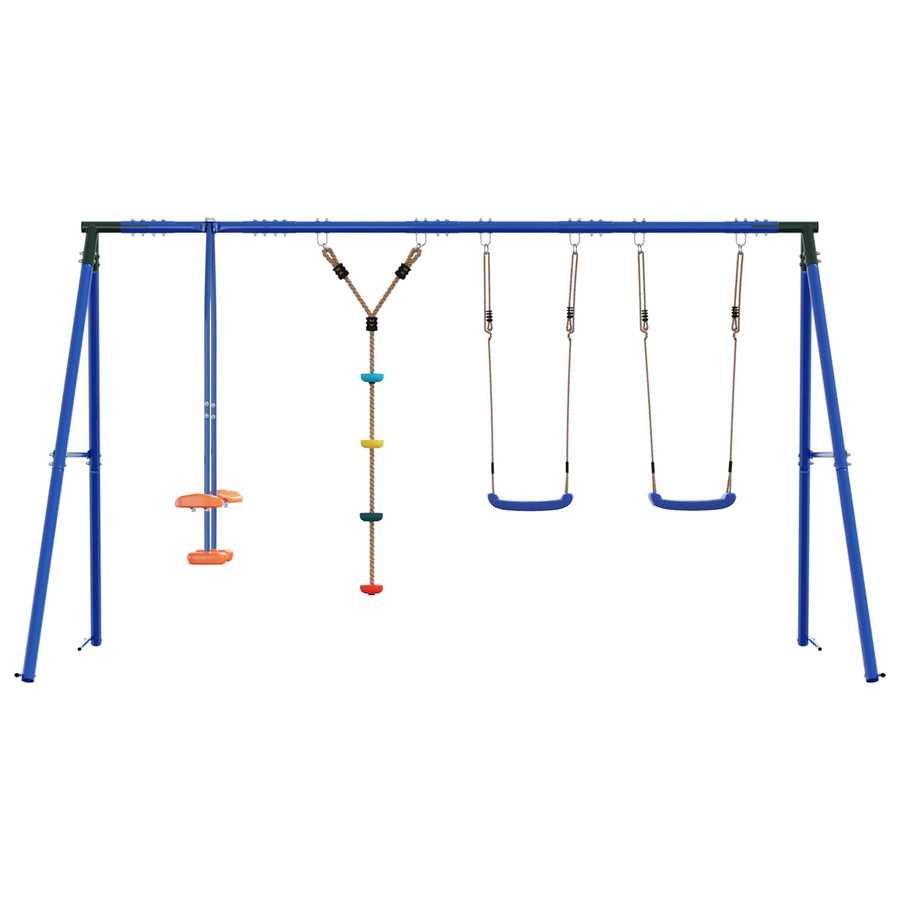 Buiten Schommelset Meerkleurig 330 x 185 x 185 cm Staal en PE