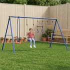 Schommelset 330x185x185 cm staal PE meerkleurig