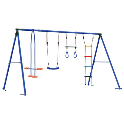 Buiten Schommelset Meerkleurig 330 x 185 x 185 cm Staal en PE