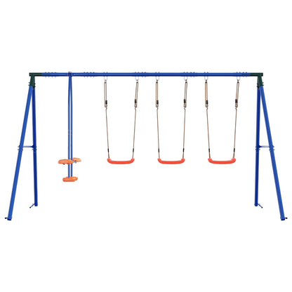 Buiten Schommelset Meerkleurig 330 x 185 x 185 cm Staal en PE