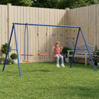 Schommelset buitenspeelgoed 330x185x185 cm staal PE