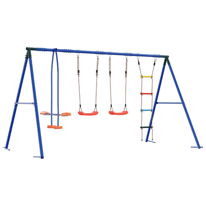 Buiten Schommelset Meerkleurig 330 x 185 x 185 cm Staal en PE