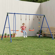 Schommelset buiten 330x185x185 cm staal PE meerkleurig