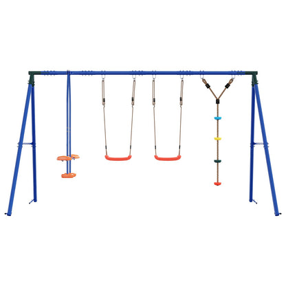 Buiten Schommelset Meerkleurig 330 x 185 x 185 cm Staal en PE